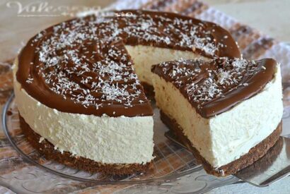 Thumbnail for Cheesecake de Coco e Nutella- Que delicia!