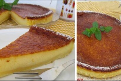 Thumbnail for Bastam 5 minutos para preparar esta deliciosa tarte de leite condensado e é tão boa