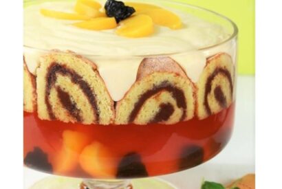 Thumbnail for Trifle de gelatina e torta de chocolate